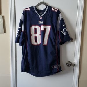 Gronk 87 Patriots jersey